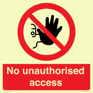 No unauthorised access